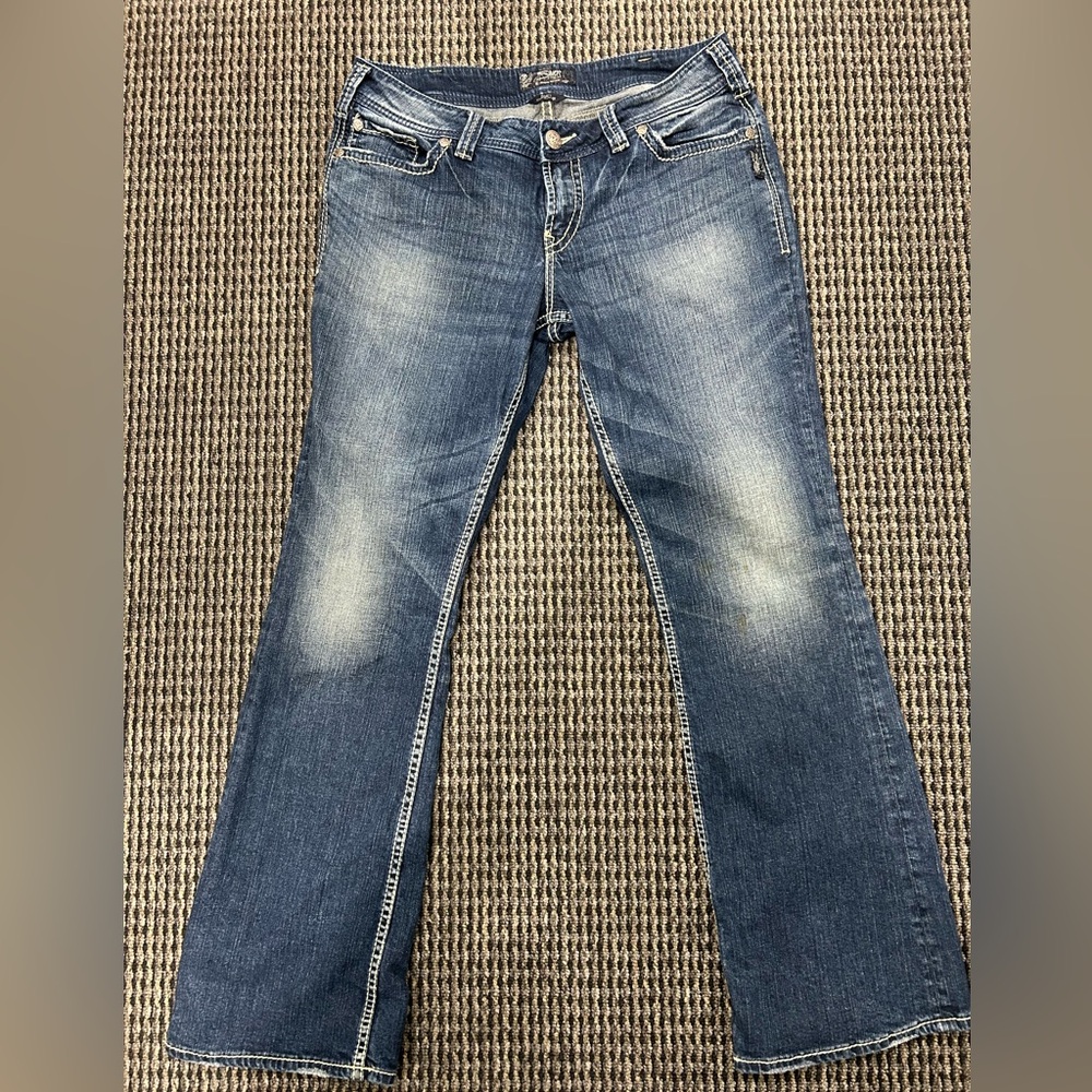Silver Suki Surplus jeans Co bootcut jeans Sz14